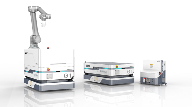 9001cc 以诚为本數位開發的自主式移動機器人（AMR250M），搭配全向輪並結合AI演算法、2D LiDAR、3D攝影機等技術，協助客戶實現產線全自動化